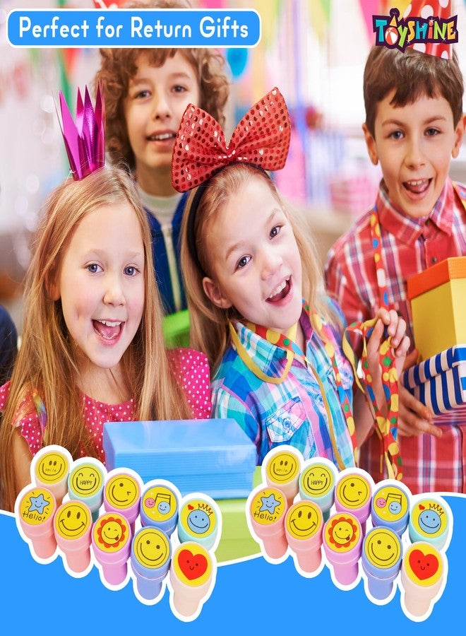 توي شاين مجموعة تويشاين من 10 طوابع إيموجي للأطفال، طوابع ذاتية التحبير، هدايا حفلات للأطفال، هدية شكر للأولاد والبنات - Image 3